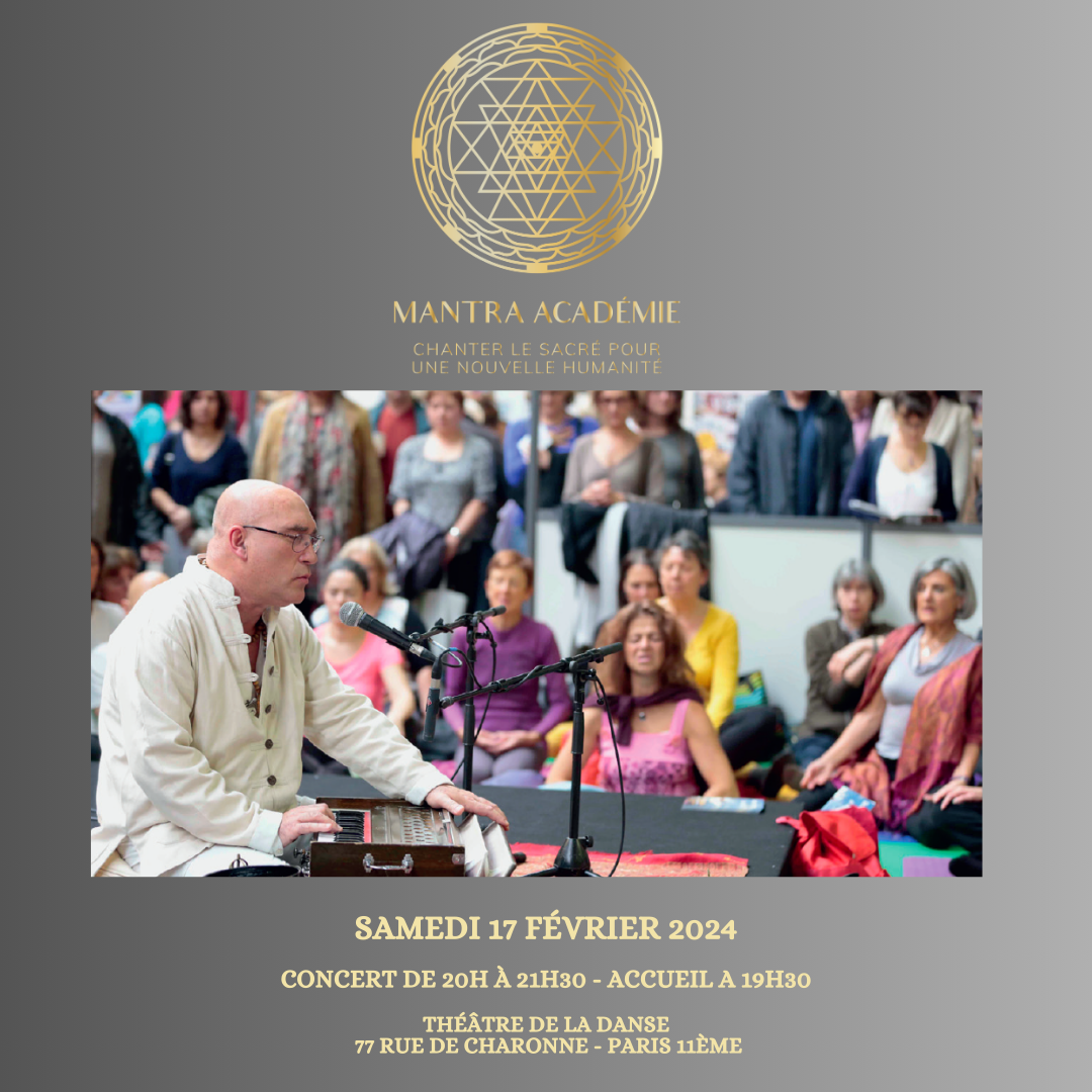 Concert de la Mantra Académie le Samedi 17 février 2024 à Paris